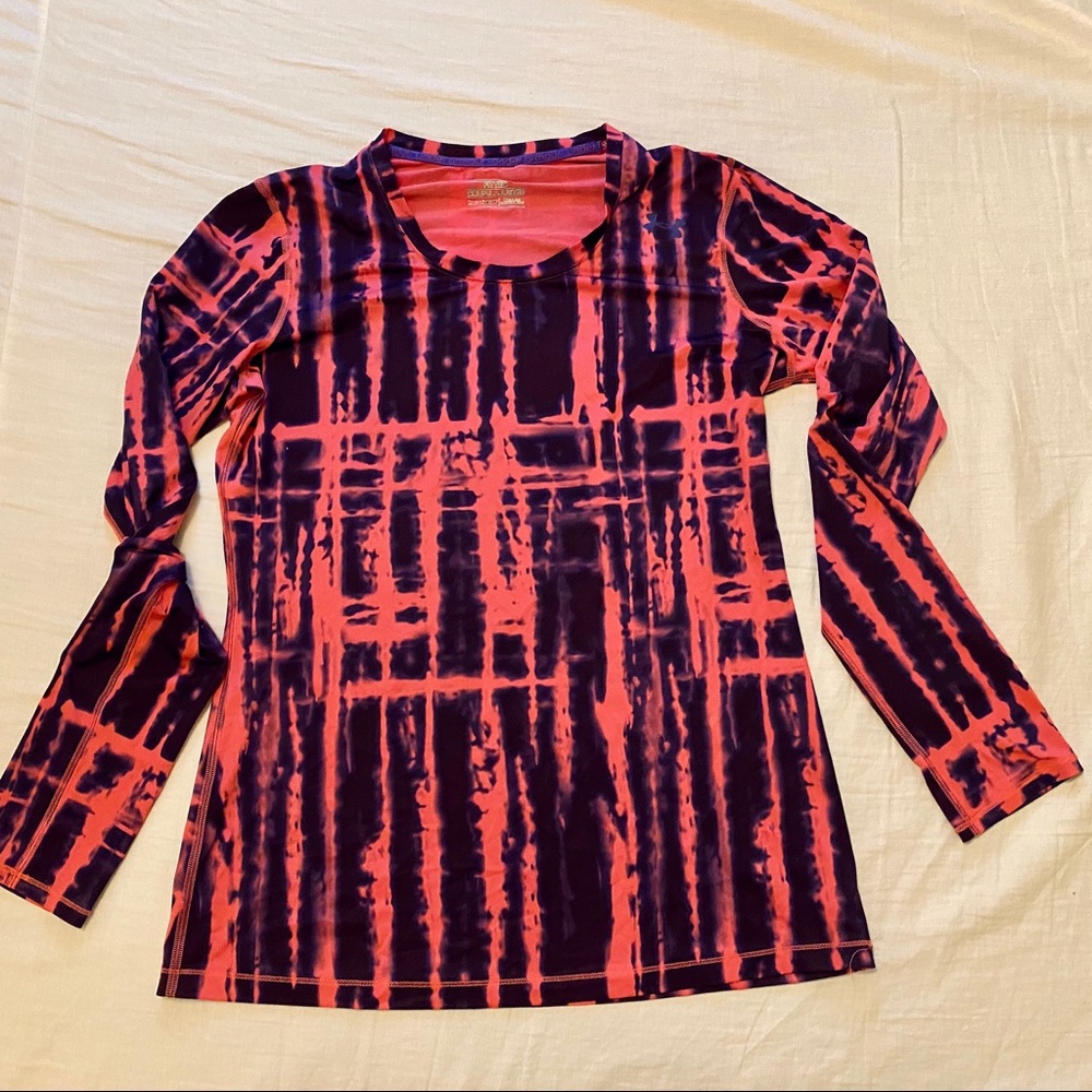 Under Armour Heat Gear Long Sleeve Top Medium